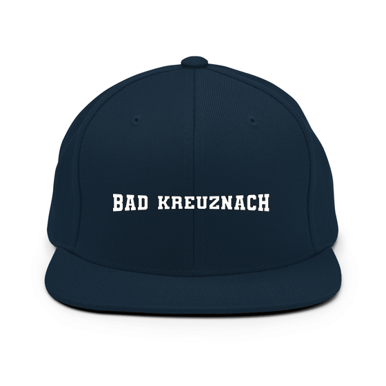 Bad Kreuznach Cap mit Varsity4-Design (Dunkles Navy)