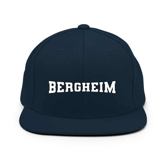 Bergheim Cap mit Varsity4-Design (Dunkles Navy)