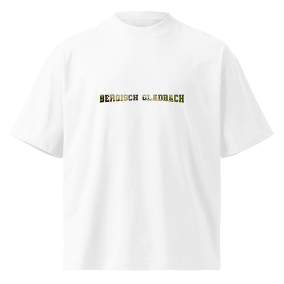 Bergisch Gladbach T-Shirt mit Camouflage-Design (Weiß)