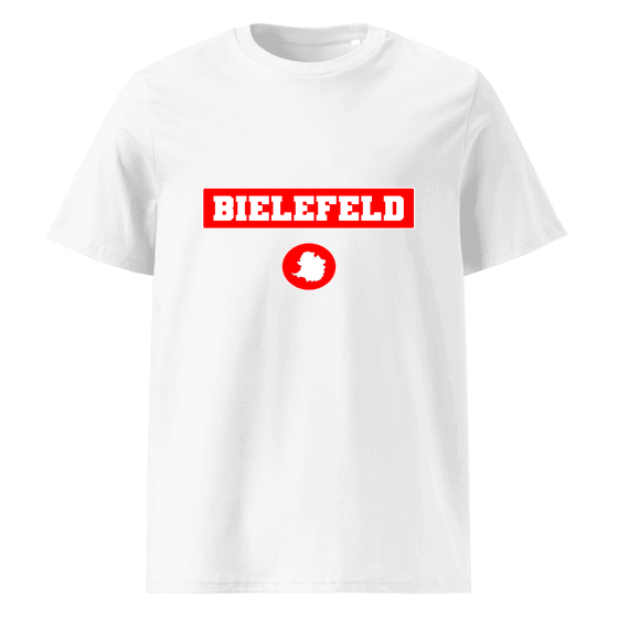 Bielefeld T-Shirt mit Signal14-Design (Weiß)