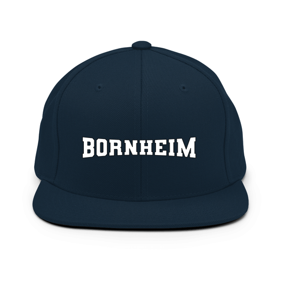 Bornheim Cap mit Varsity4-Design (Dunkles Navy)