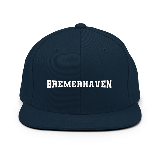 Bremerhaven Cap mit Varsity4-Design (Dunkles Navy)