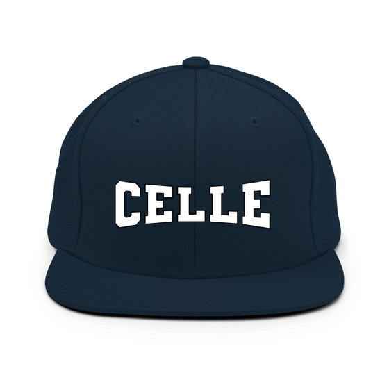 Celle Cap mit Varsity4-Design (Dunkles Navy)