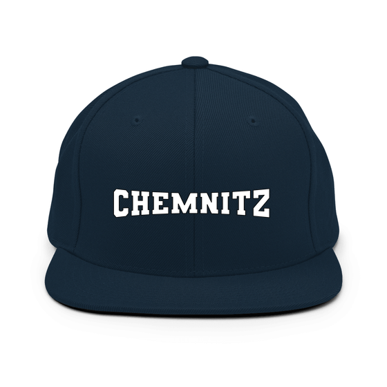 Chemnitz Cap mit Varsity4-Design (Dunkles Navy)
