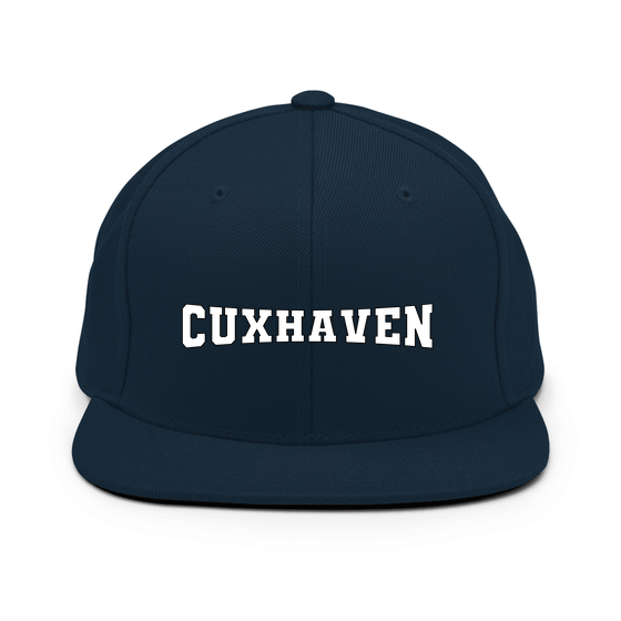 Cuxhaven Cap mit Varsity4-Design (Dunkles Navy)