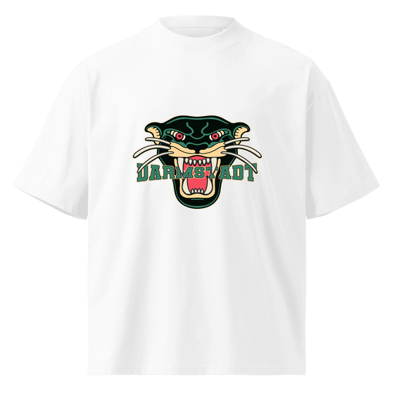 Darmstadt T-Shirt mit Panther-Design (Weiß)