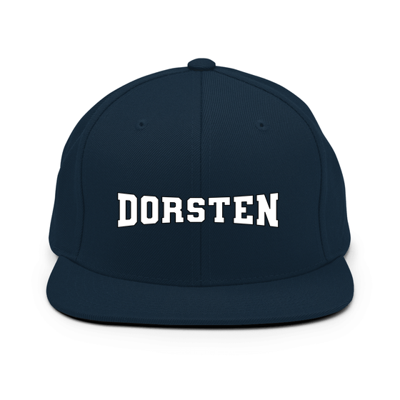 Dorsten Cap mit Varsity4-Design (Dunkles Navy)