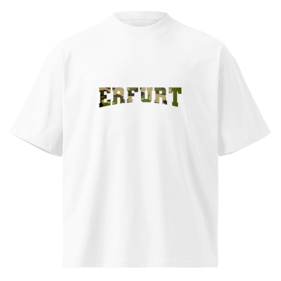 Erfurt T-Shirt mit Camouflage-Design (Weiß)