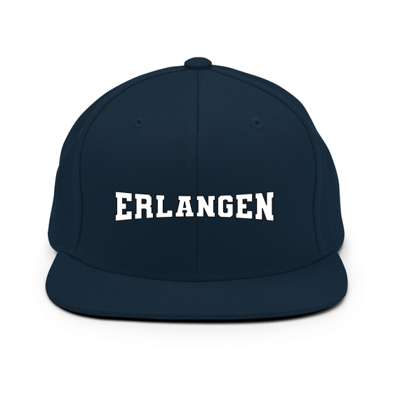 Erlangen Cap mit Varsity4-Design (Dunkles Navy)