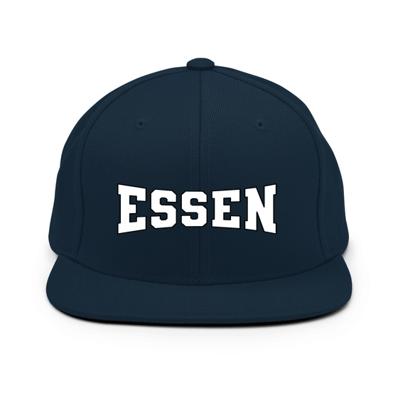Essen Cap mit Varsity4-Design (Dunkles Navy)