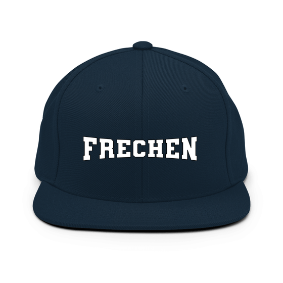 Frechen Cap mit Varsity4-Design (Dunkles Navy)