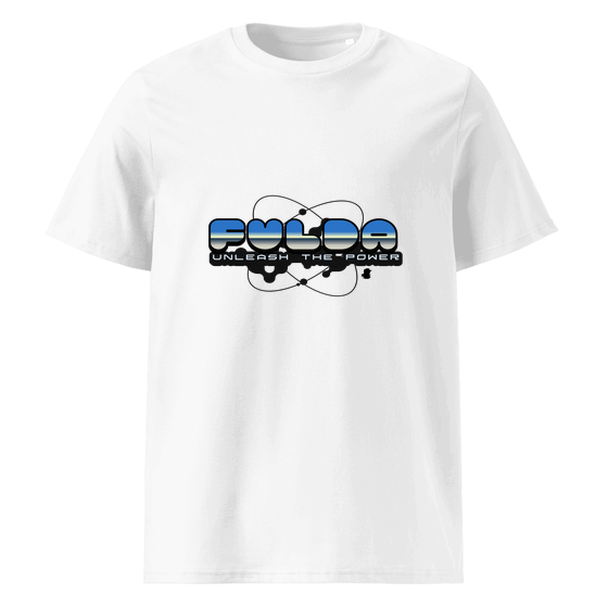 Fulda T-Shirt mit Atom-Design (Weiß)