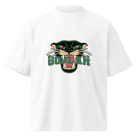 Goslar T-Shirt mit Panther-Design (Weiß)