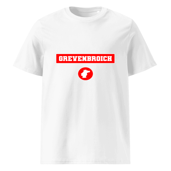 Grevenbroich T-Shirt mit Signal14-Design (Weiß)