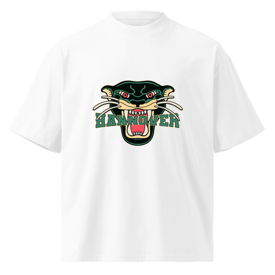 Hannover T-Shirt mit Panther-Design (Weiß)