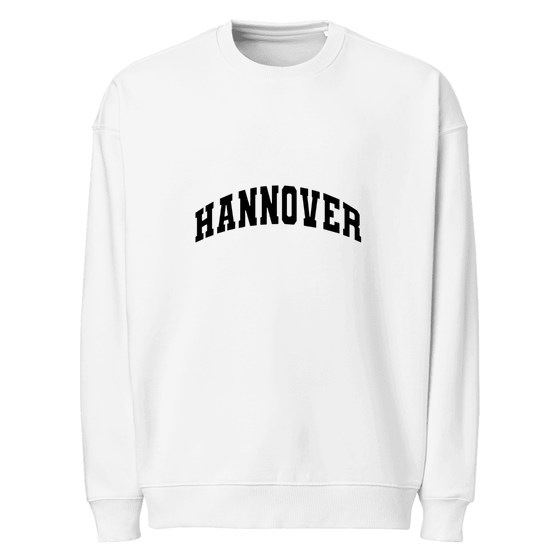 Hannover Sweatshirt mit Varsity3-Design (Weiß)