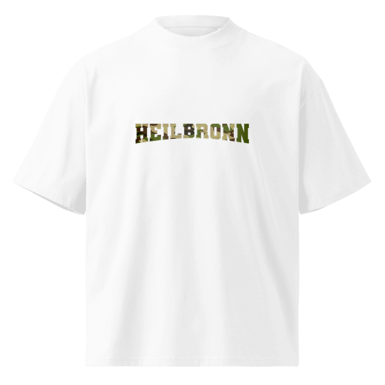 Heilbronn T-Shirt mit Camouflage-Design (Weiß)
