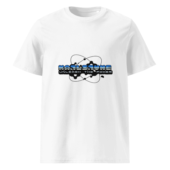Karlsruhe T-Shirt mit Atom-Design (Weiß)