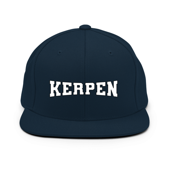 Kerpen Cap mit Varsity4-Design (Dunkles Navy)