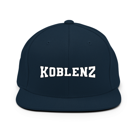 Koblenz Cap mit Varsity4-Design (Dunkles Navy)