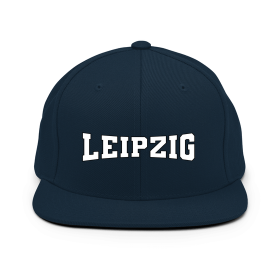 Leipzig Cap mit Varsity4-Design (Dunkles Navy)