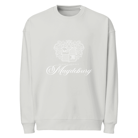 Magdeburg Sweatshirt mit Seal-Design (Heather Grau)