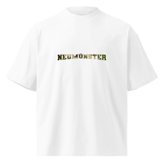 Neumünster T-Shirt mit Camouflage-Design (Weiß)
