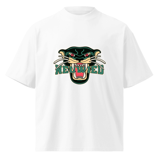 Neuwied T-Shirt mit Panther-Design (Weiß)