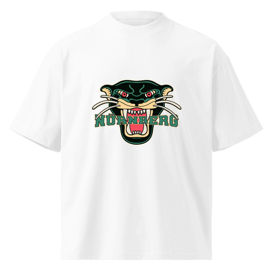 Nürnberg T-Shirt mit Panther-Design (Weiß)