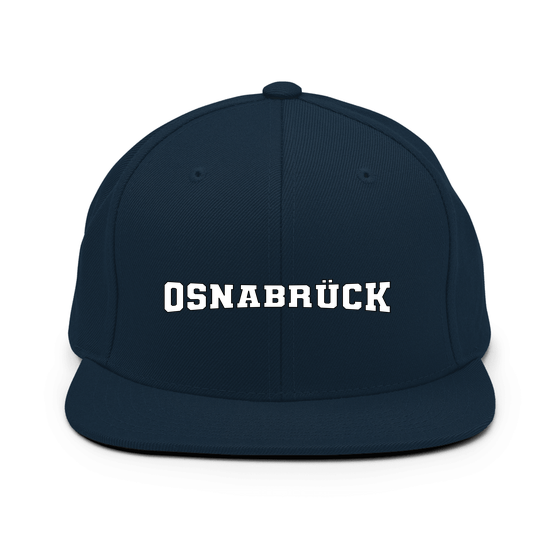 Osnabrück Cap mit Varsity4-Design (Dunkles Navy)
