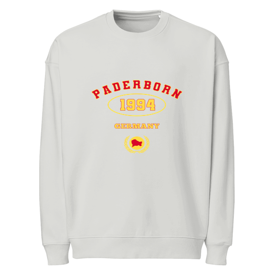 Paderborn Sweatshirt mit University 1994-Design (Heather Grau)