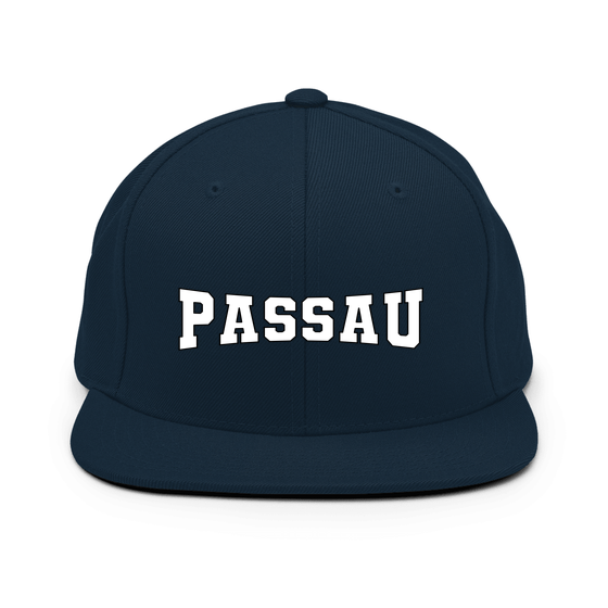 Passau Cap mit Varsity4-Design (Dunkles Navy)