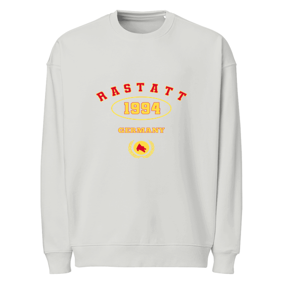 Rastatt Sweatshirt mit University 1994-Design (Heather Grau)