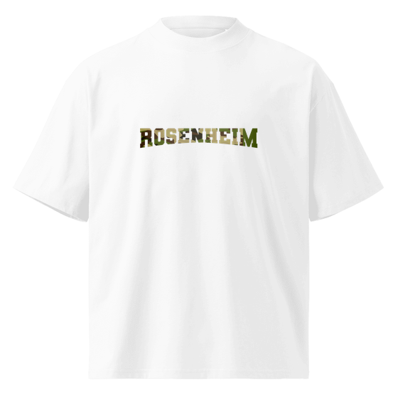 Rosenheim T-Shirt mit Camouflage-Design (Weiß)