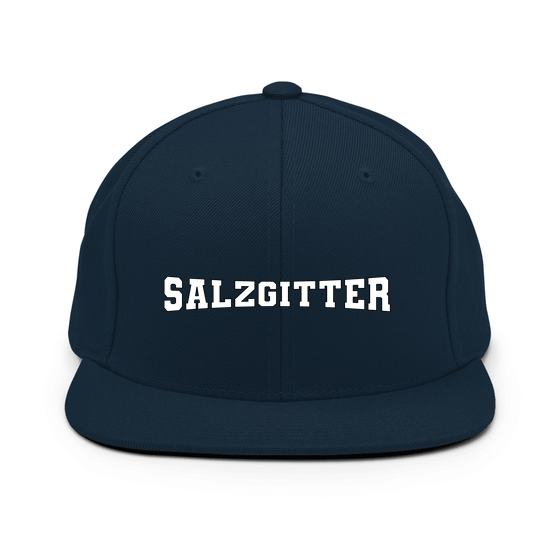 Salzgitter Cap mit Varsity4-Design (Dunkles Navy)