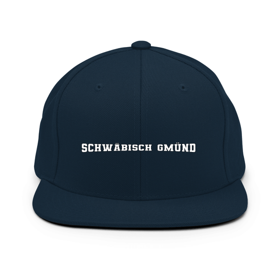 Schwäbisch Gmünd Cap mit Varsity4-Design (Dunkles Navy)