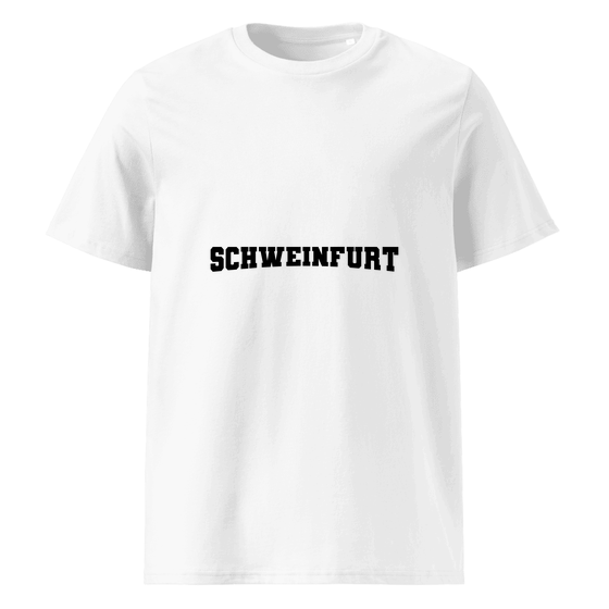 Schweinfurt T-Shirt mit Varsity17-Design (Weiß)