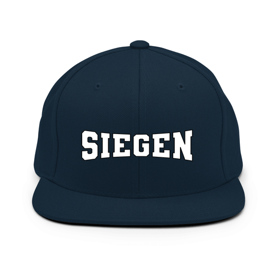 Siegen Cap mit Varsity4-Design (Dunkles Navy)