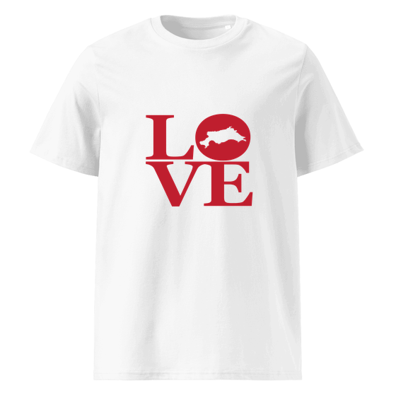 Sindelfingen T-Shirt mit Love-Design (Weiß)