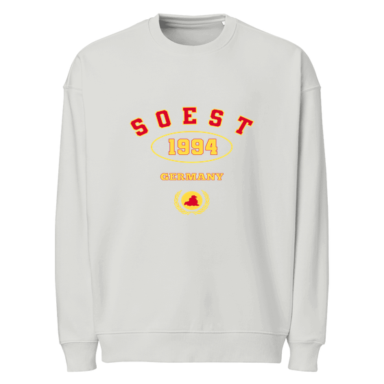 Soest Sweatshirt mit University 1994-Design (Heather Grau)