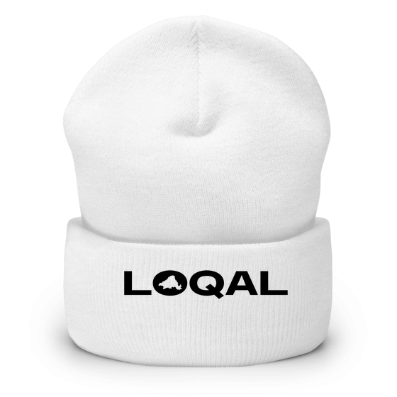 Solingen Cap mit Loqal Boundary-Design (Weiß)