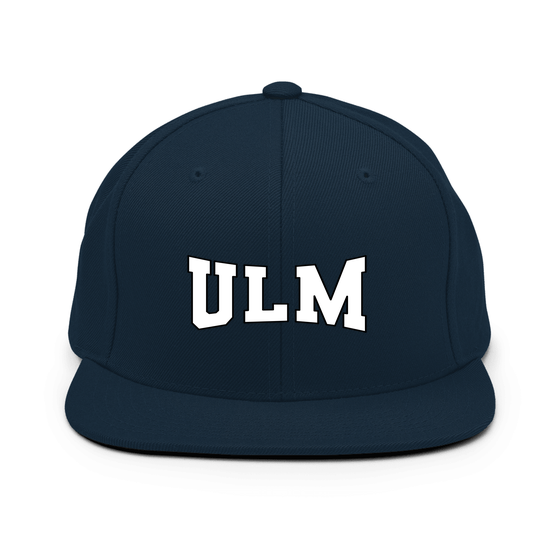 Ulm Cap mit Varsity4-Design (Dunkles Navy)