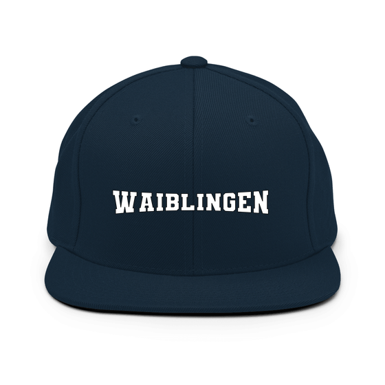 Waiblingen Cap mit Varsity4-Design (Dunkles Navy)