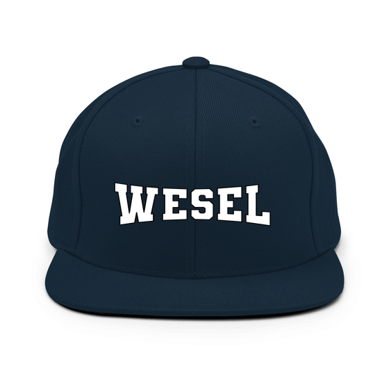 Wesel Cap mit Varsity4-Design (Dunkles Navy)
