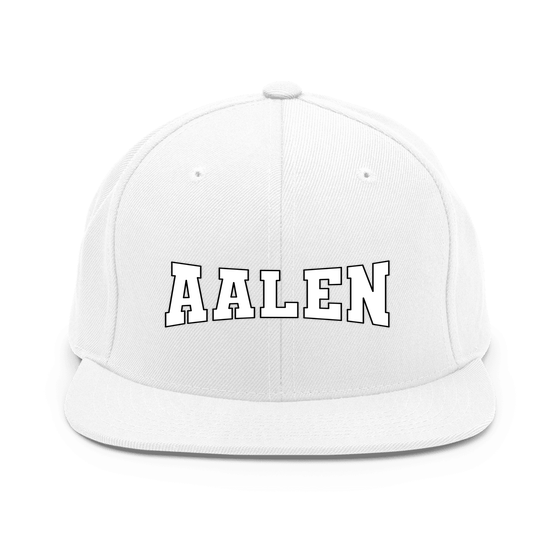 Aalen Cap mit Varsity4-Design (Weiß)