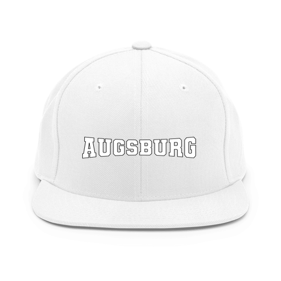 Augsburg Cap mit Varsity4-Design (Weiß)