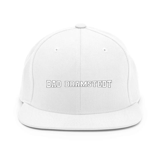 Bad Bramstedt Cap mit Varsity4-Design (Weiß)