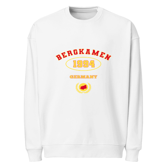 Bergkamen Sweatshirt mit University 1994-Design (Weiß)