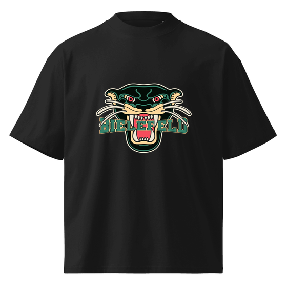 Bielefeld T-Shirt mit Panther-Design (Schwarz)