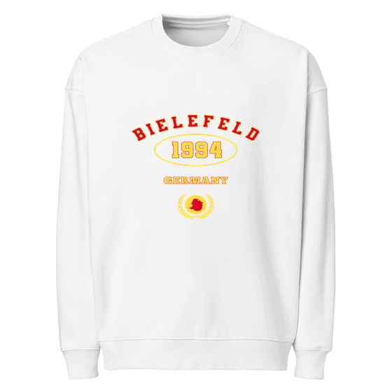 Bielefeld Sweatshirt mit University 1994-Design (Weiß)